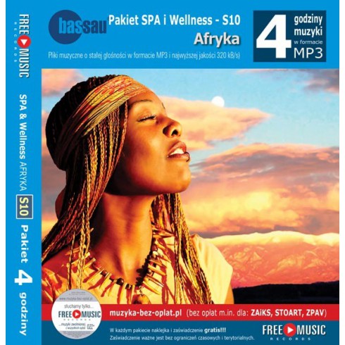 Muzyka relaksacyjna Pakiet SPA i Wellness - S10