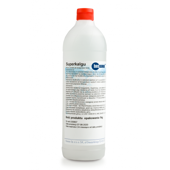 Koagulacja Superkalgu - koagulant