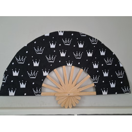 Natural Harmony fan 100x60cm "Crown"