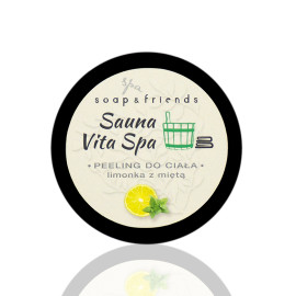 Peeling Solny Sauna Vita Spa Limonka Z Miętą 50ml
