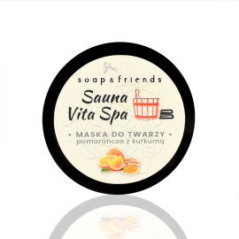 Sauna Vita Spa Orange and Turmeric Face Mask 50 Ml