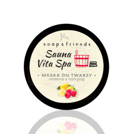Maseczka Do Twarzy Malina Z Cytryną Sauna Vita Spa 50 Ml