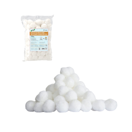 WHITE FILTER BALLS 5CM