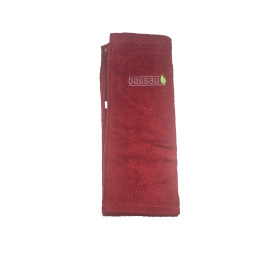 Red Kilt for Sauna Men and Women with the inscription "Sauna"