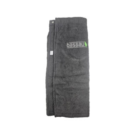 Gray Kilt for Sauna Men and Women with the inscription "Sauna"